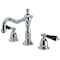 Kingston Brass KS1971PKL Duchess Widespread Bathroom Faucet W/ Brass Pop-Up, Chrome KS1971PKL - alternate 1